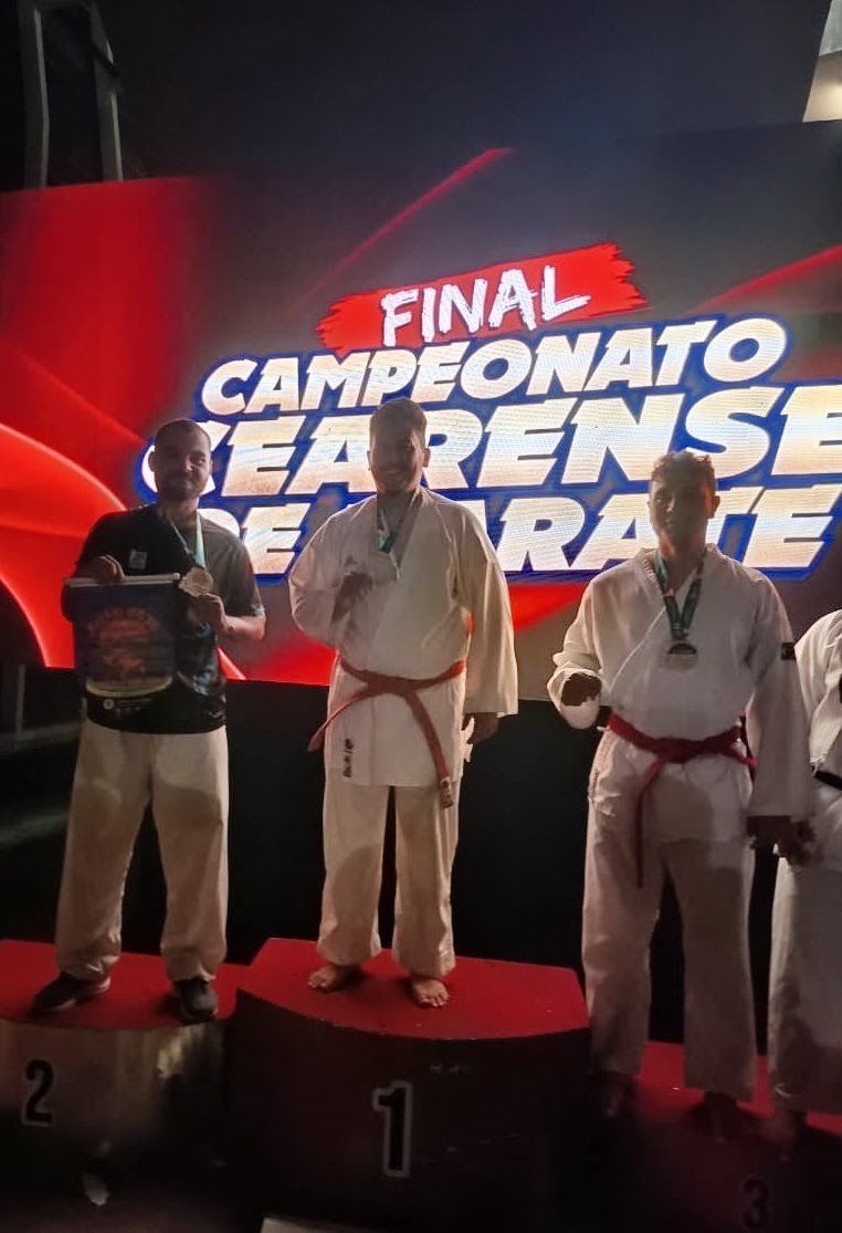 Bruno Vice Campeão Kumite